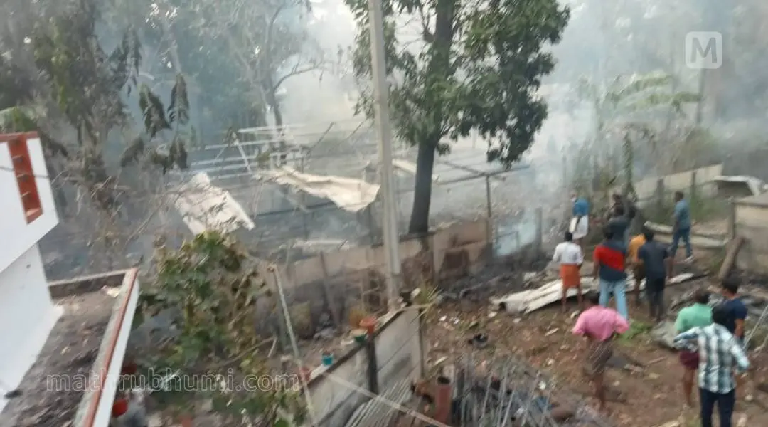 Varapuzha explosion site | Photo: Mathrubhumi