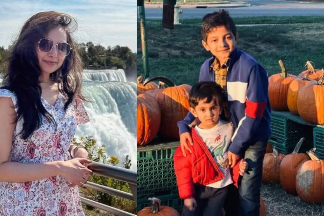 Samvritha Sunil, Samvritha's kids Rudra and Agastya | Photo: instagram/ samvritha sunil