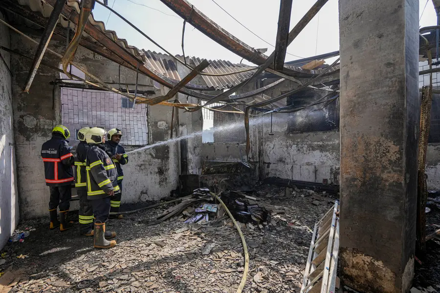 Major fire in Mumbai's Dharavi slum, no injury reported