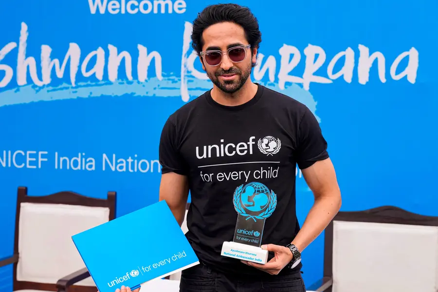 UNICEF names Ayushmann as its National Ambassador for Child Rights