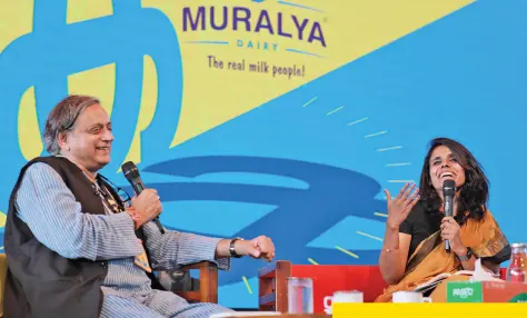 Sashi Tharoor, Meena Kandasamy