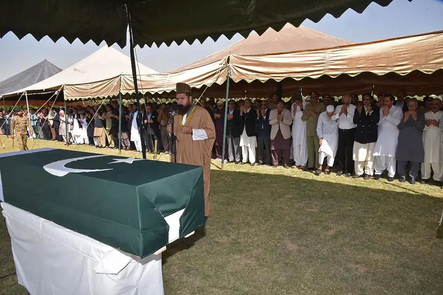 Pervez Musharraf laid to rest; Several retired and serving military officers attend funeral prayers