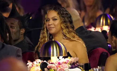 Beyonce in the audience at the 65th annual Grammy Awards on Sunday, Feb. 5, 2023, in Los Angeles | Photo: AP
