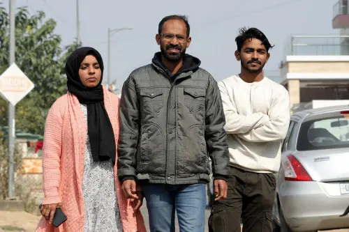 Journalist Siddique Kappan (C), who was arrested in October 2020 in Uttar Pradesh, walks out from Lucknow District jail after being granted bail in a money laundering case | Photo: AFP