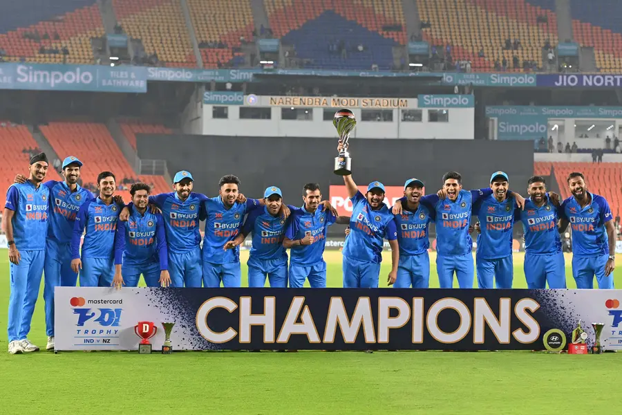 Gill's ton, Pandya's four-wicket guide India to mammoth 168-run win over New Zealand