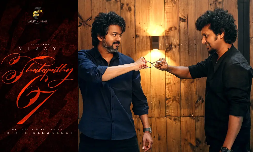 Vijay, Lokesh | Photo: twitter/lokesh kanakaraj