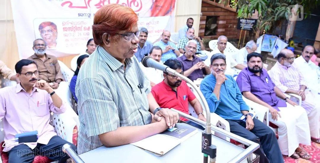 Justice K Chandru inagurating the padayatra