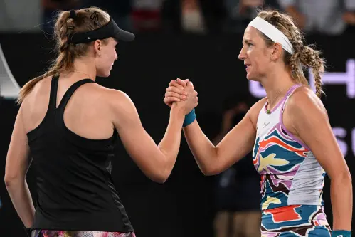Rybakina tops Azarenka to make Australian Open women's final
