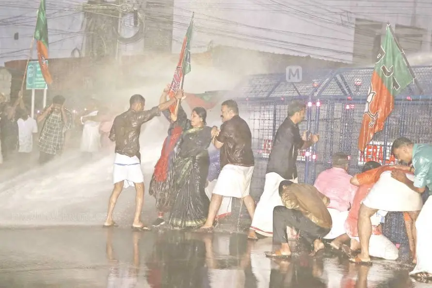Brawl during BBC documentary screening: Police book BJP workers in TVM