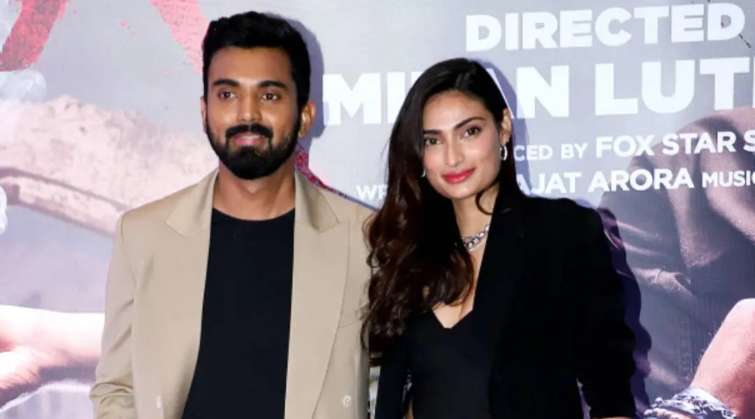 KL Rahul, Athiya Shetty | Photo: ANI