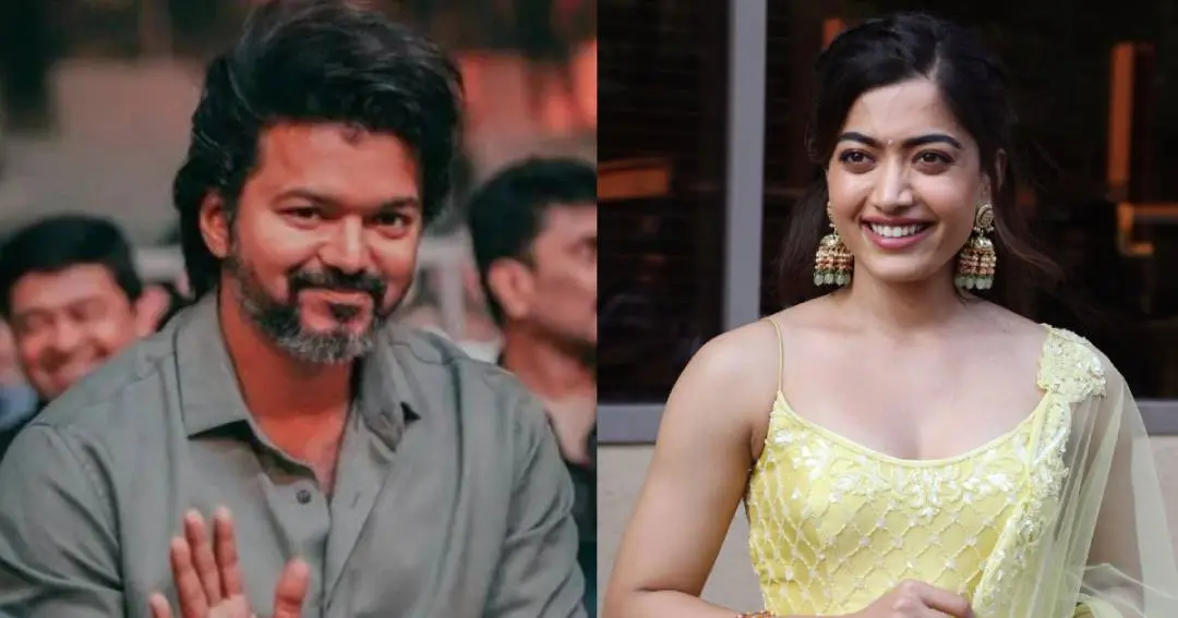 Vijay, Rashmika Mandana | Photo: Facebook, PTI