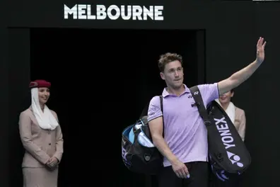 Ruud beaten to boost Djokovic title charge at Australian Open