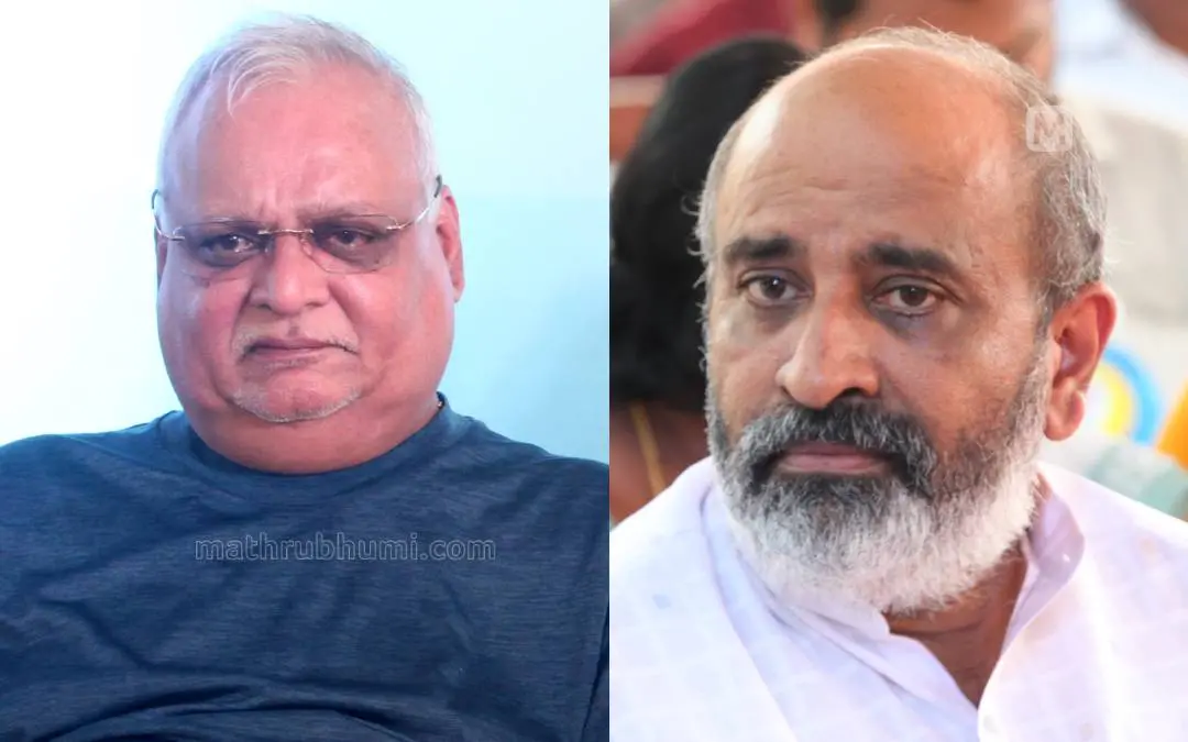 MV Shreyams Kumar, Mathew T Thomas | Photos: Mathrubhumi