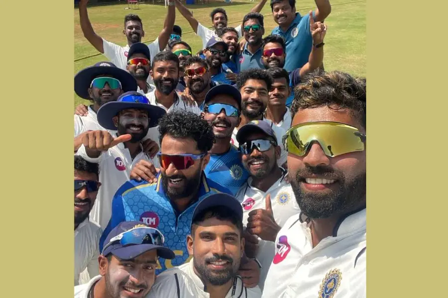 എട്ട് വിക്കറ്റുമായി ജലജ് സക്സേന: സര്വീസസിനെ കേരളം തകര്ത്തു