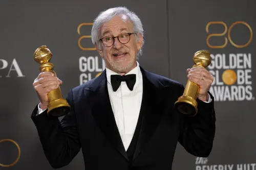 Spielberg wins big as Golden Globes make comeback