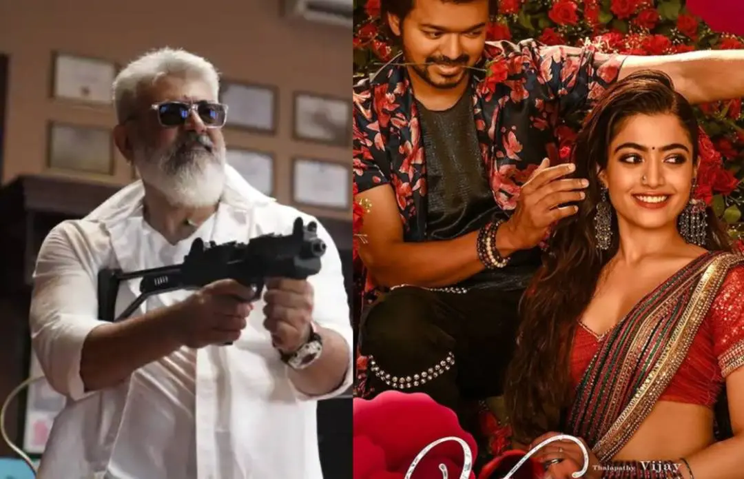 Ajith in 'Thunivu', Vijay, Rashmika Mandana in 'Varisu'