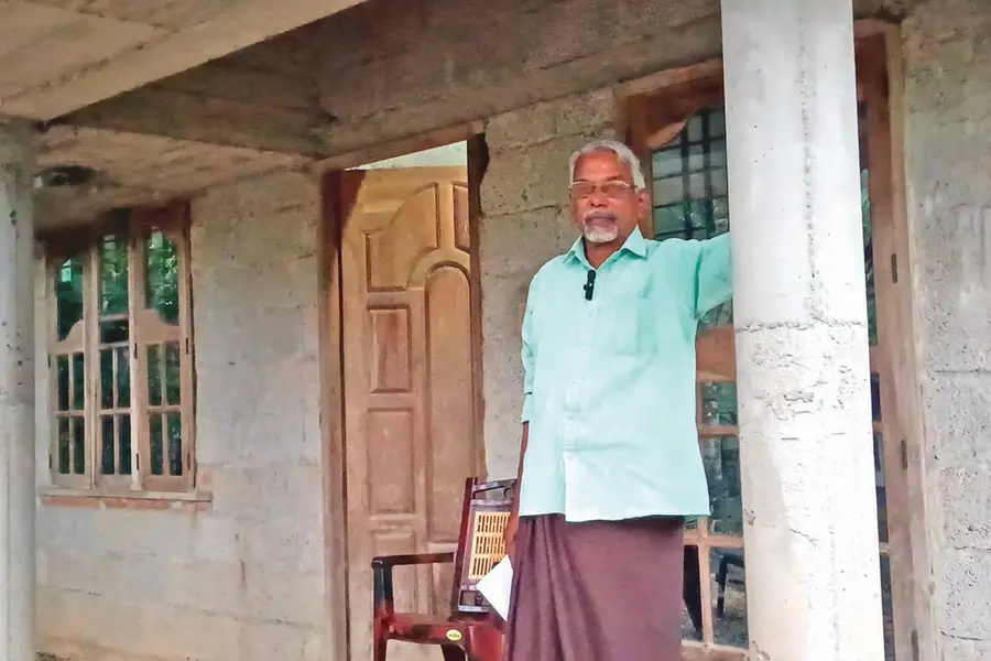 Panchayat prez who build homes for needy facing eviction notice