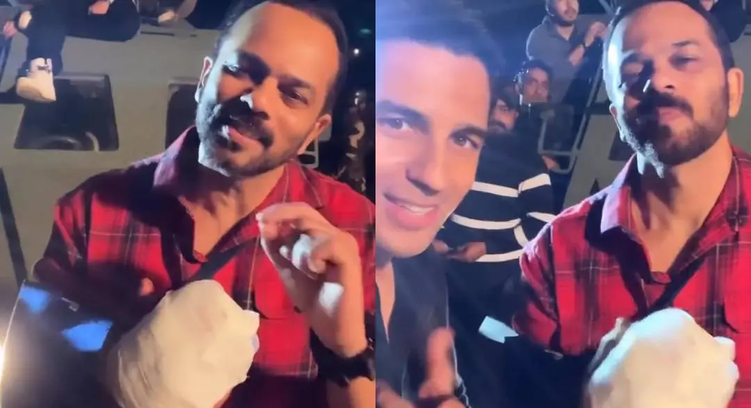 Screengrab from the video shared by Sidharth Malhotra | Photo: Twitter