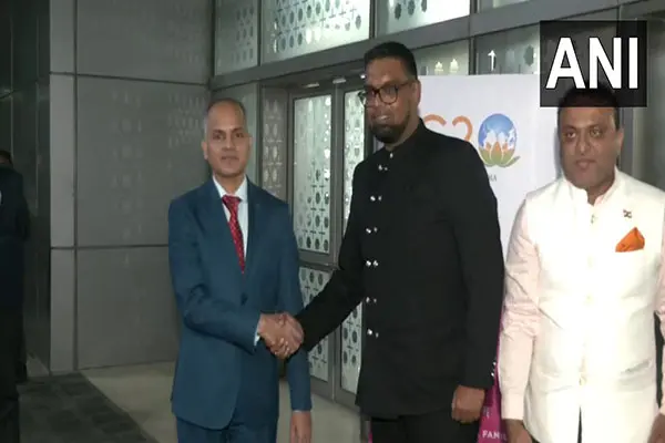 Guyana President Mohamed Irfaan Ali arrives in India, scheduled to visit six cities