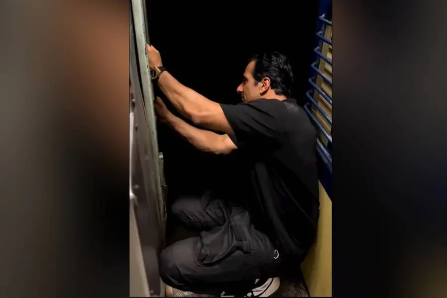 Northern Railway slams actor Sonu Sood for travelling on footboard of train