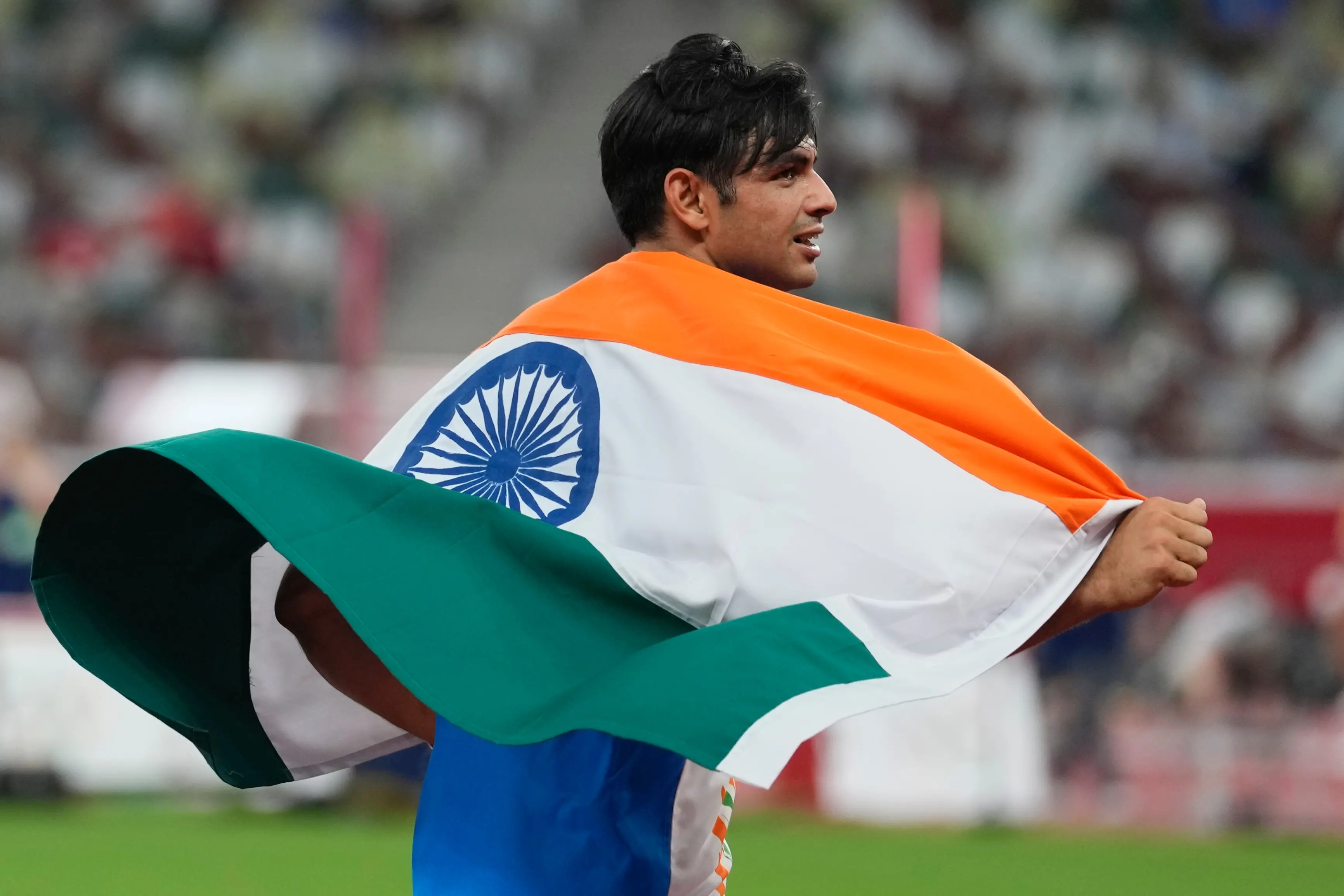 Neeraj Chopra; Photo: AP