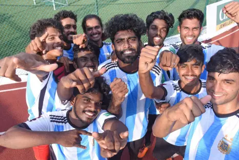 Argentina fans go crazy in Kerala ahead of World Cup final