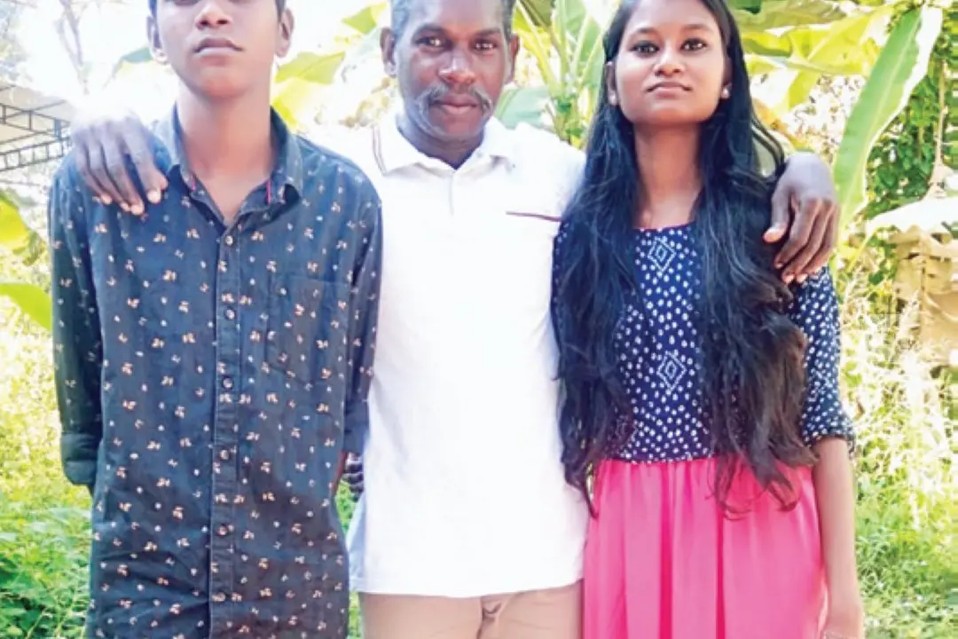 Snake catching turns family affair for Subhash as his son and daughter join him