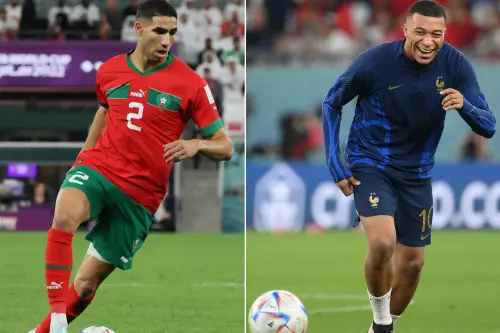 History-makers Morocco stand in way of France at World Cup