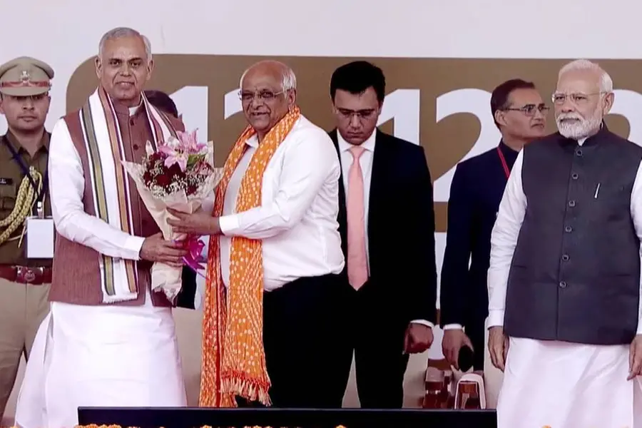 Bhupendra Patel takes oath as Gujarat CM; 16 other ministers also sworn in