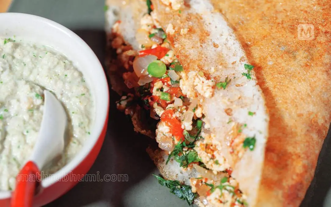 Egg roast dal dosa | Photo: Mathrubhumi