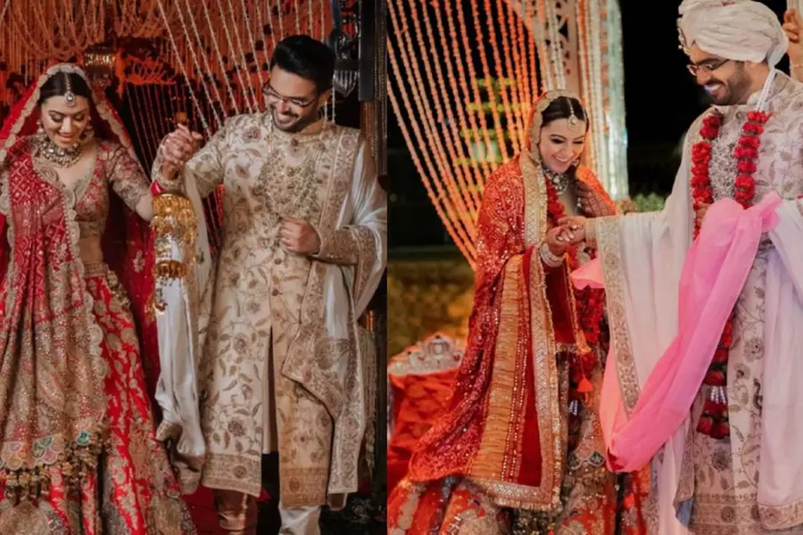 Hansika shares pics from her dreamy wedding