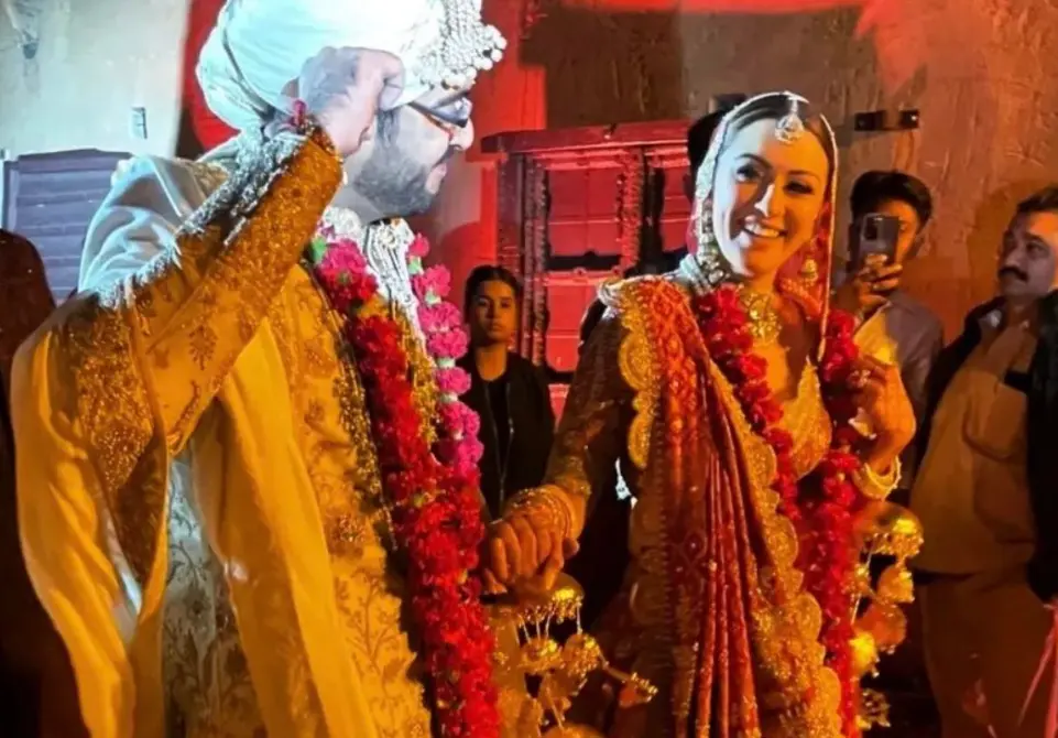 Hansika Motwani wedding. Photo: twitter