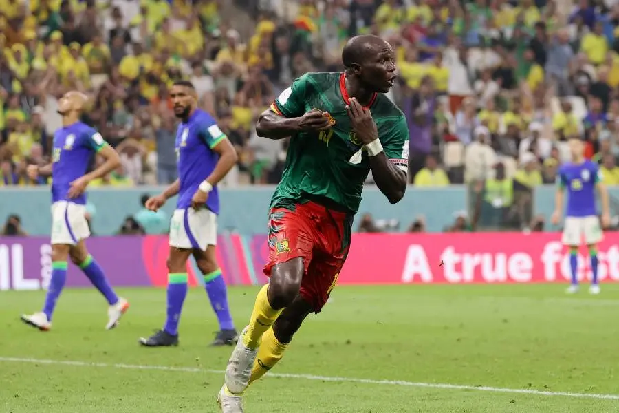 Cameroon stun Brazil with 1-0 win, but go out of World Cup