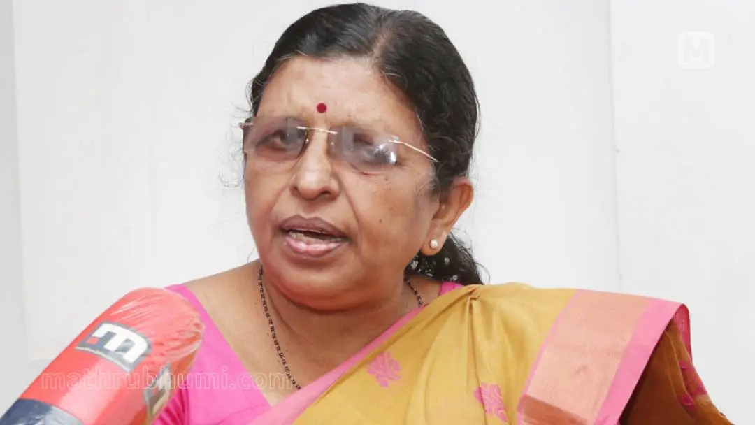 പി. സതീദേവി | ഫോട്ടോ: ബിജു വര്ഗീസ്/ മാതൃഭൂമി