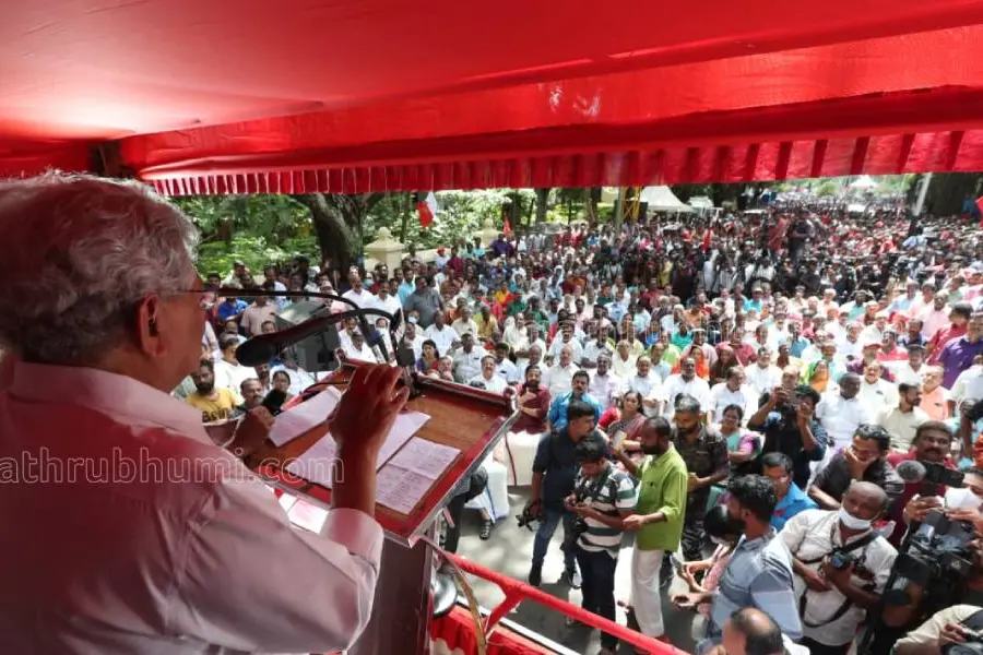 Sitaram Yechury slams attempts to saffronise higher education sector