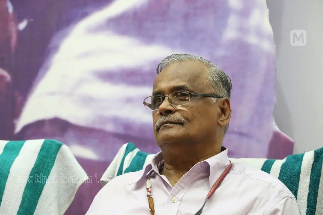 KP Kannan. Photo: Sreekesh S/ Mathrubhumi