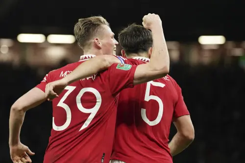 Man Utd survive Villa scare to reach League Cup last 16
