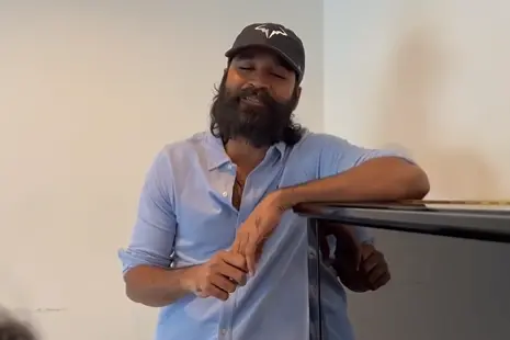 Dhanush shares video of him singing a few lines from first single of ...