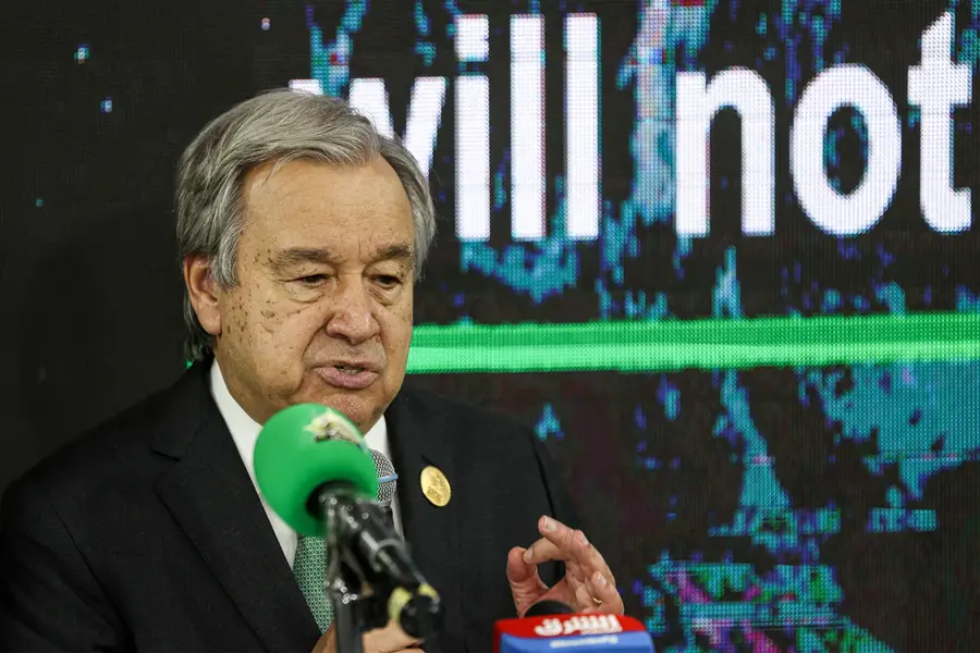 World risks 'collective suicide', UN chief warns climate summit