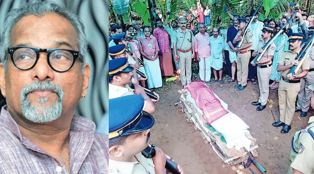 Police paying last respects to TP Rajeevan