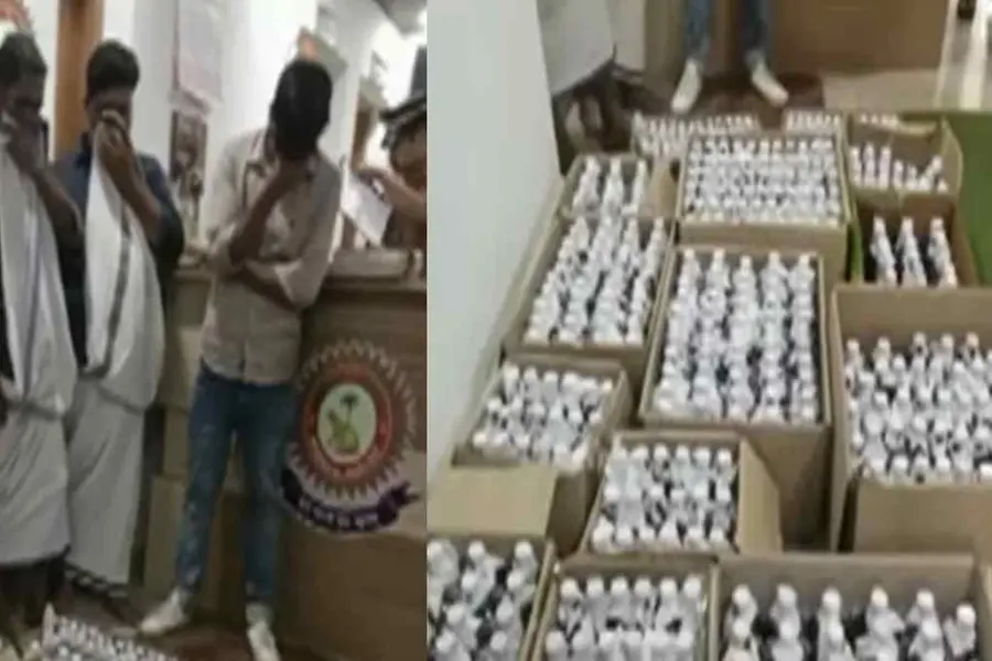 268 litres of liquor seized, 3 including CPM activist held in Palakkad