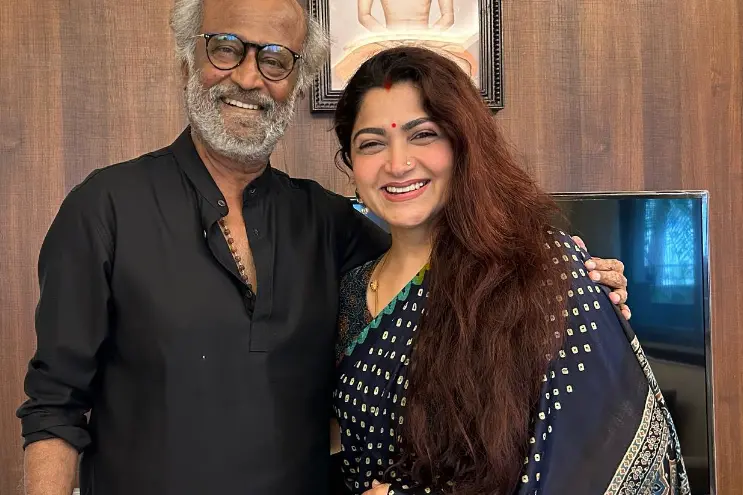 When ‘Thalaivar’met his ‘Annaamalai’ heroine, see pics