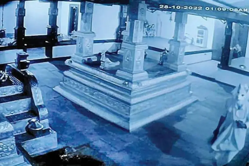 Temple thief nabbed in Aroor