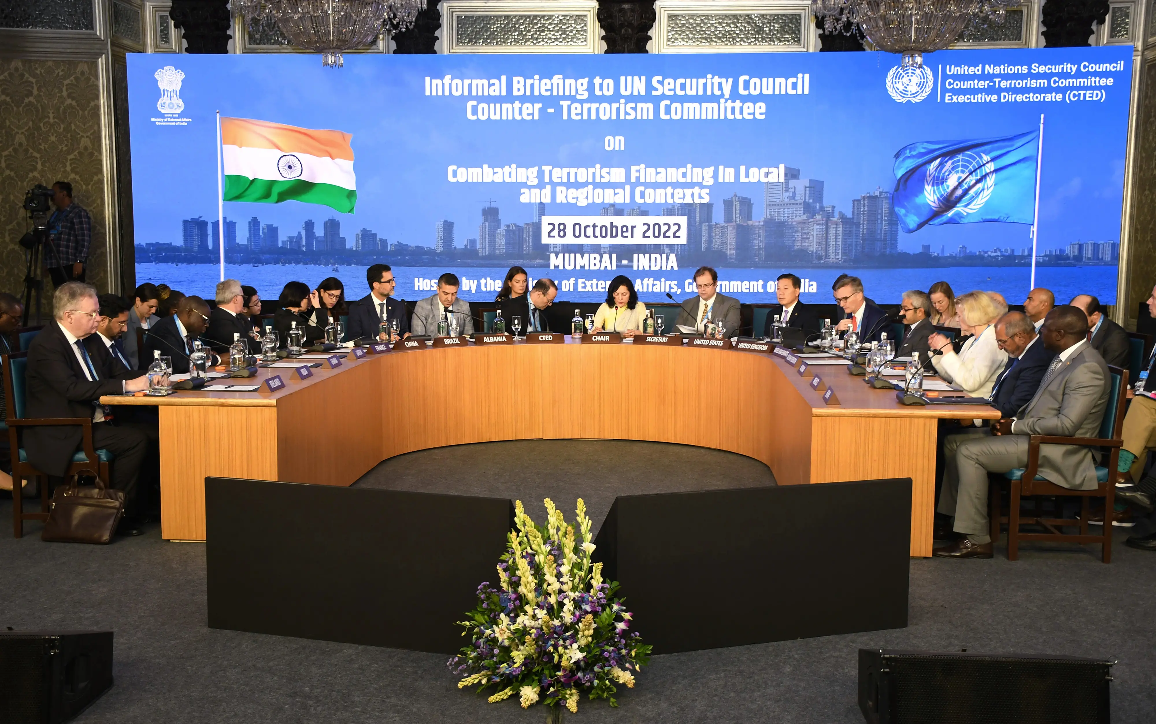 Special Meeting of the UNSC-CTC. Photo: ANI