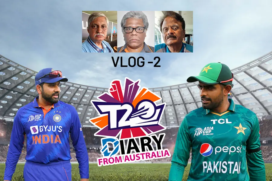 Vlog 2, T20 Diary from Australia: India vs Pakistan Match Preview