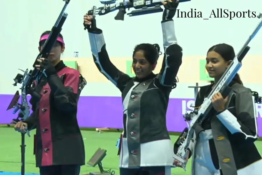 Ramita crowned 10m air rifle junior women's world champion
