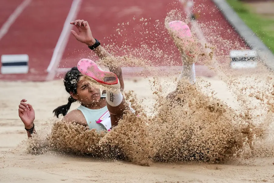 National Open Athletics C'ships: Shaili Singh wins gold in long jump; Silver and bronze for Kerala
