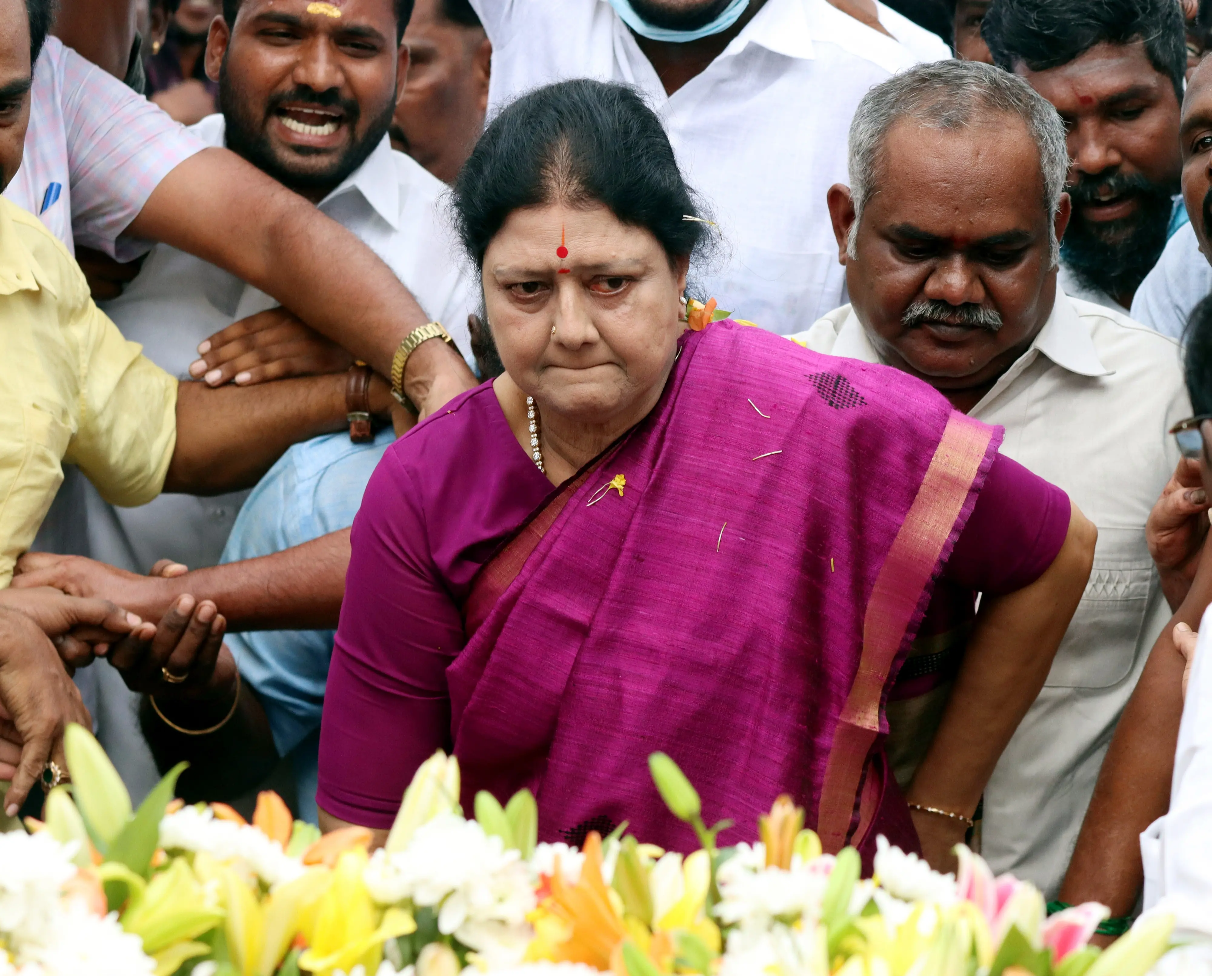 VK Sasikala. Photo: ANI/File