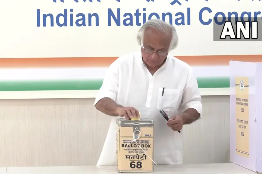 Jairam Ramesh hails Congress prez polls as 'historic'