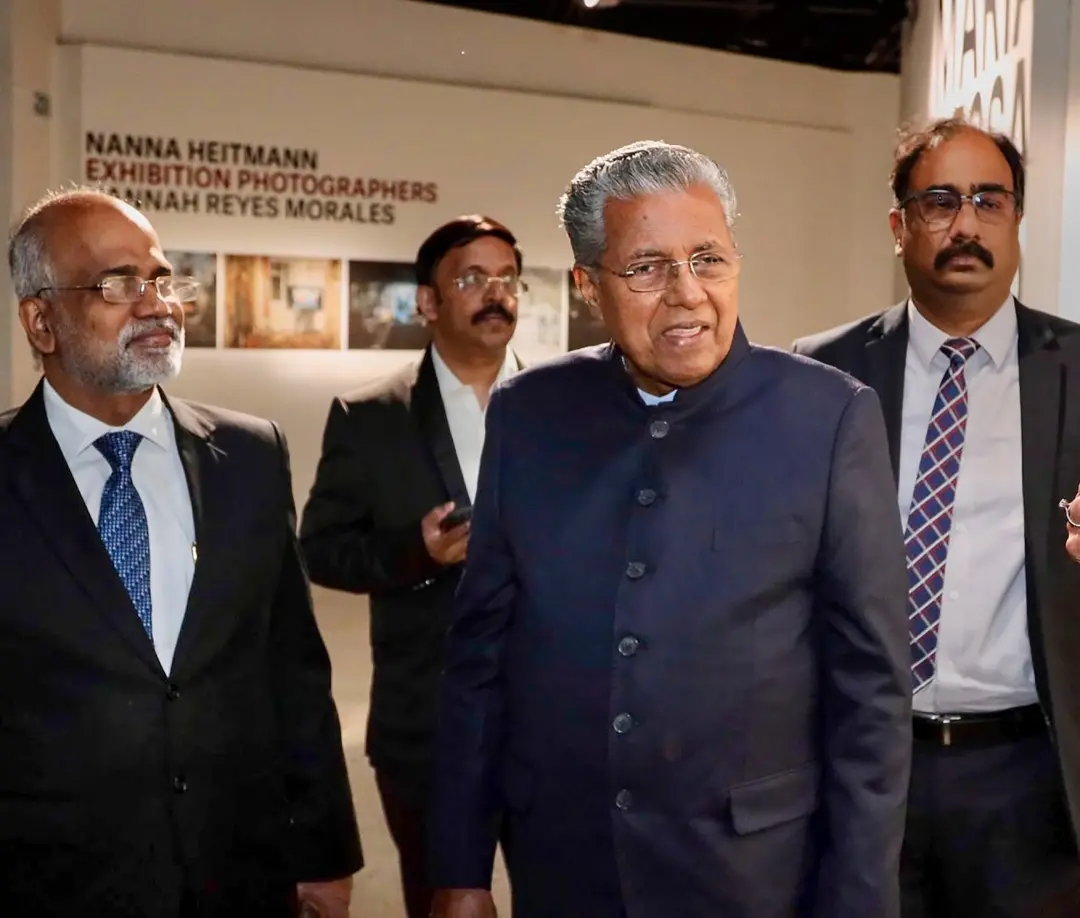 Pinarayi Vijayan during his Norway visit | Photo: PTI